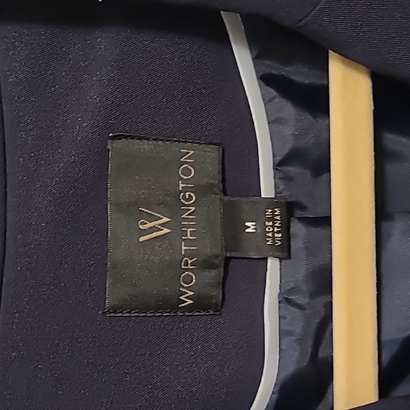 Worthington women's blazer navy medium - Picture 2 of 5